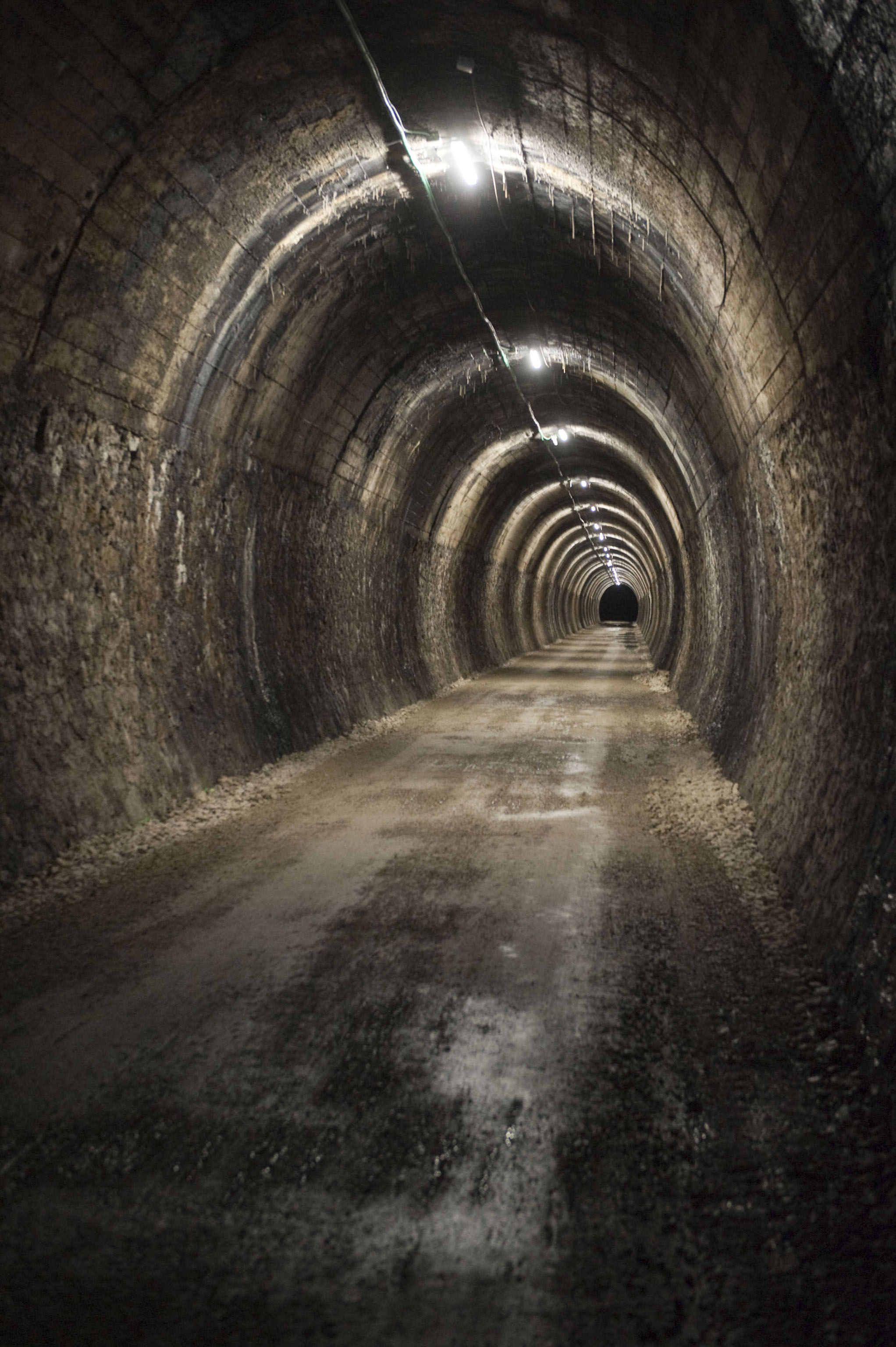 Finalizadas las obras de mejora y estabilización de los túneles de Urbieta e Iruñaga en la vía verde del Plazaola
