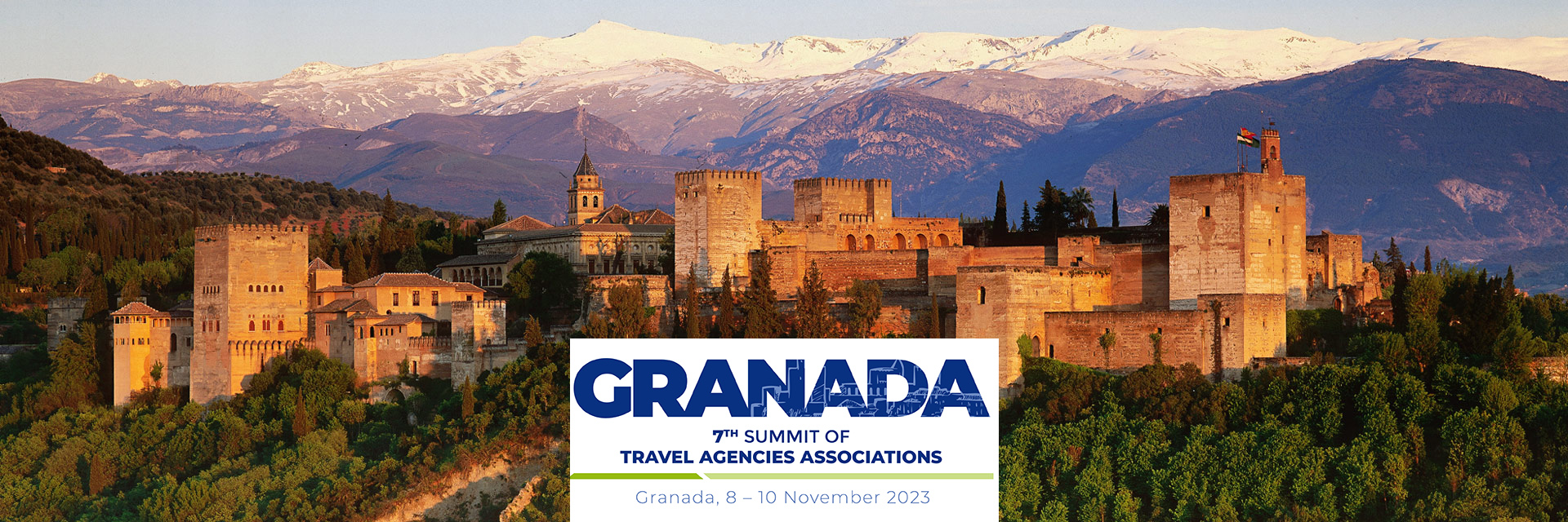 La 7ª Cumbre Mundial de Asociaciones de Agencias de Viajes se celebrará en Granada del 8 al 10 de noviembre