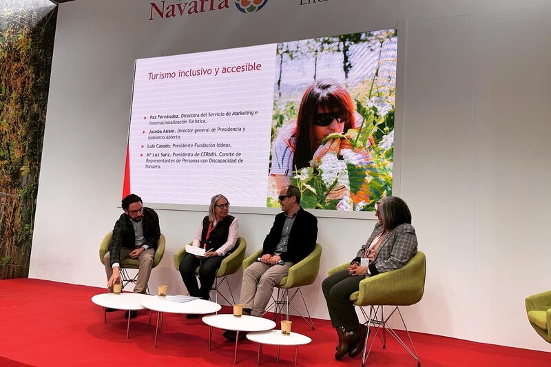 Presentación de Turismo Inclusivo y Accesible en Navarra | Fitur 2023