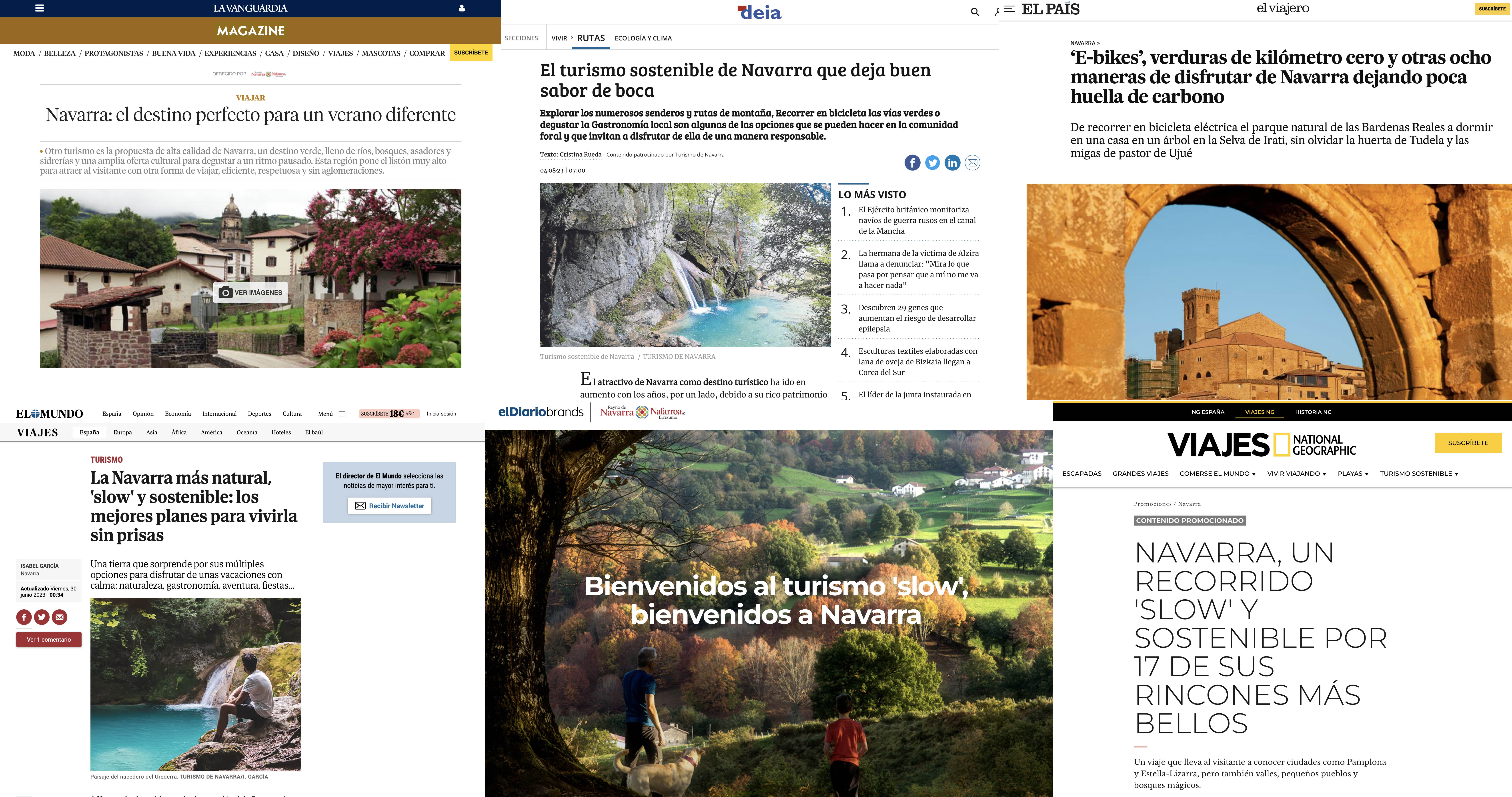 TKMZNaren kolaborazioak, edukien marketin eta publizitate-ekintzak erreportaje desberdinetan islatu ziren